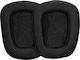 KWmobile Ανταλλακτικά Earpads Leather Μαύρα