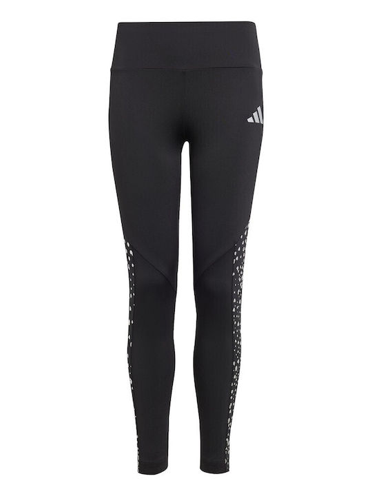 Kids Legging Sports Long Black Training Essentials Glam Print
