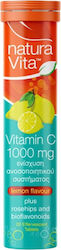 Natura Vita Vitamin C Βιταμίνη 1000mg Λεμόνι 20 αναβράζοντα δισκία Natura Vita Vitamin C Βιταμίνη 1000mg Λεμόνι 20 αναβράζοντα δισκία