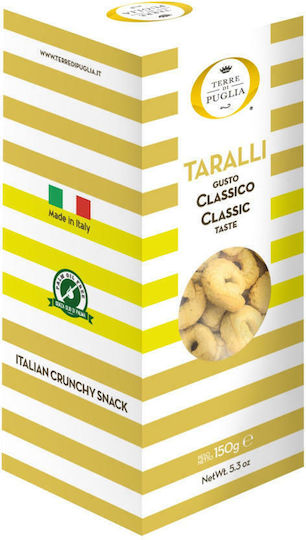 Tarallini Gourmet Box Extra Virgin Olive Oil 150g Salty Snack Type Koulouraki