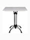 Platz Tisch Küche White Marble 70x70x73.5cm