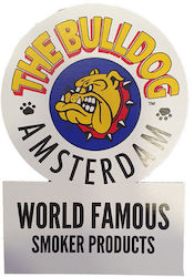Bulldog Amsterdam Χάρτινο Διακοσμητικό Λευκό 9x13cm