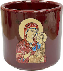 Lampă de Ulei Cupă Ceramică Theomitor Smălțuită...