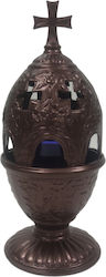 Metallisches Vigilölampen Kerze Tasse Bronze