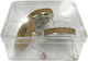 Cork Float Case A' Mount Athos Natural Cork All Metal 3 Pieces 1023