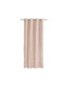 Lino Home Κουρτίνα με Τρουκς Μπεζ 140x260εκ.