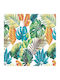 Plastic Tablecloth Leaves 140x220 Cl324061