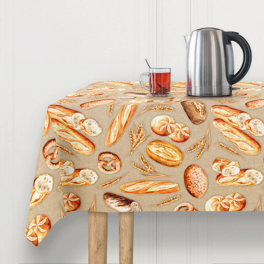 Fleckabweisendes Tischtuch Spanien Baguette 201 140x180