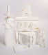 Baby Bloom Baby Baptism Set with Flowers Theme