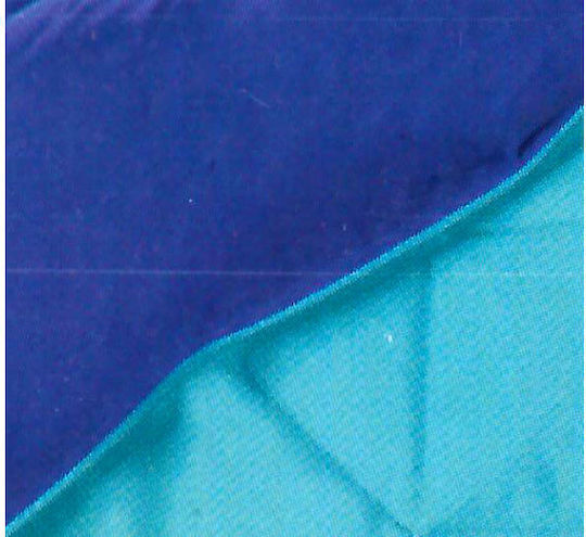 Κουβερλί Βαμβακερό 160tc Μονόχρωμο Διπλής Όψης Kartex Cc Blue Ημίδιπλο 160x240