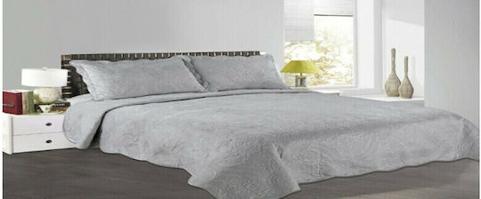 Giorgio Super Soft Κουβερλί 220x240 50x70=2τμχ Ta Panta Γκρι Giorgio Super Soft Κουβερλί 220x240 50x70=2τμχ Ta Panta Γκρι