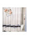 Cortină De Duș Hookless No 1026 Ecru 1,80 X 1,80