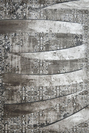 Tango 7807 Silver Living Room Rug 67x140cm