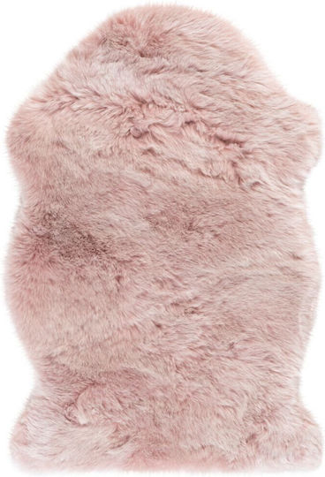 Pelziger Wohnzimmer Teppich Samba 55x85cm Obsession Rosa