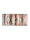 Goldenes Teppich aus Wolle 200x225 Erdfarben