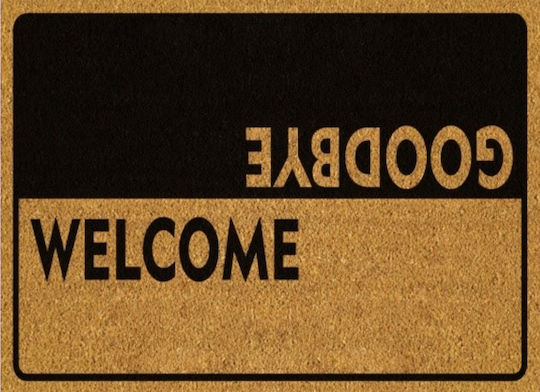 Covor De Intrare Nucă De Cocos 40x60 Welcome Goodbye