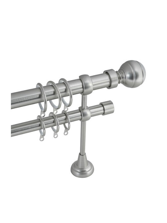 Metallic Extendable Curtain Pole A3 Diameter 25...