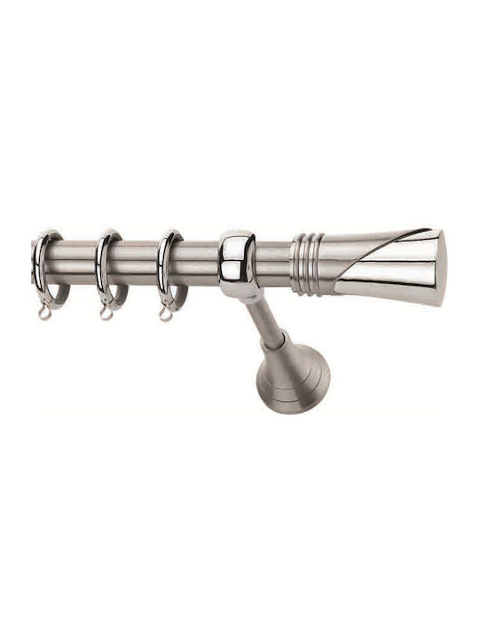 Metallische Vorhangstange Domus Kupfer 25 mm – Metallische Vorhangstange 25 mm 160 cm