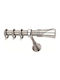Metallische Vorhangstange Domus Kupfer 25 mm – Metallische Vorhangstange 25 mm 160 cm