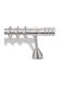 Metallic Curtain Pole Enis A5 Chain Nickel Matte 200cm