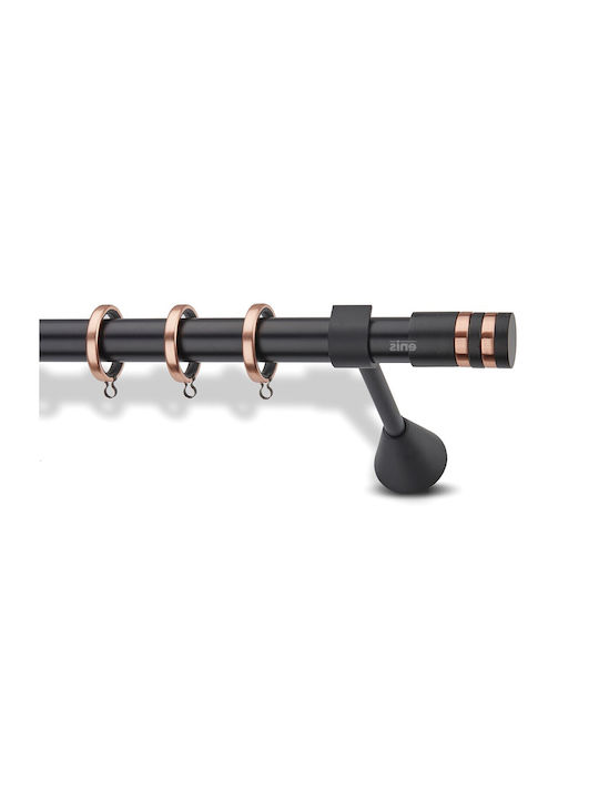 Vorhangstangen Metallisch F25 Enis A2 Schwarz K...
