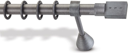Metallic Curtain Pole Enis India Industrial 300cm Double Rail