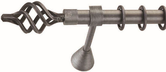Industriale Vorhangstange Domus Gewebt Φ25 – Industriale Vorhangstange Φ25 Innen Schiene 160cm