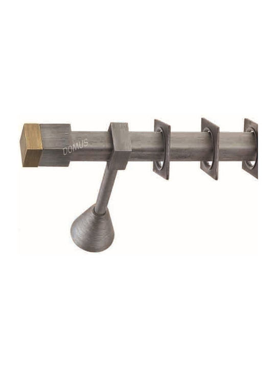 Domus Monsa Industrial Curtain Pole Diameter 25cm Indoor Rail 160cm