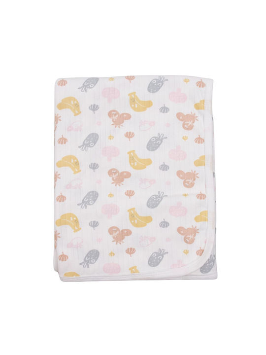 Kamtex Baby Прегръщаща Пелена Розов 90x80см.