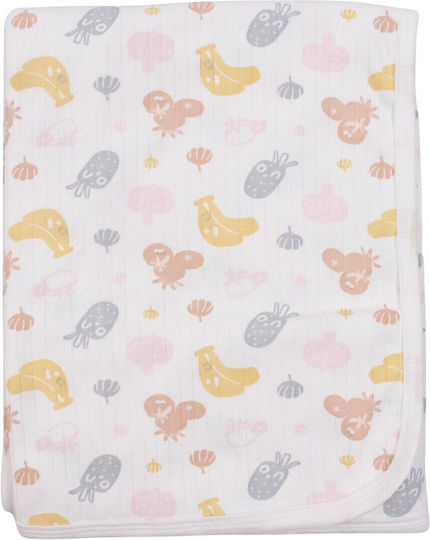 Kamtex Baby Swaddle Wrap Pink 90x80cm.