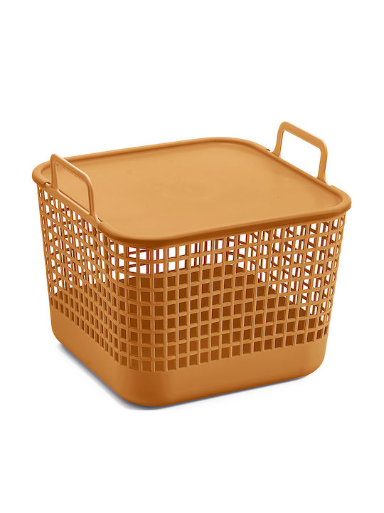 Cyclops Coș De Rufe Din Plastic 52lt 39x39x34,5cm Maro