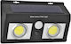 Lampa Lampă Solară 0.55W Alb Rece 5000K cu Senzor de Mișcare IP65 19bucx19bucx11.5buccm