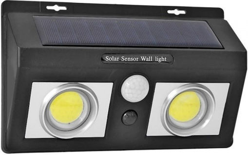 Lampa Lampă Solară 0.55W Alb Rece 5000K cu Senzor de Mișcare IP65 19bucx19bucx11.5buccm