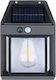 Lampa Montat pe perete Lampă Solară 3W 1300lm cu Senzor de Mișcare IP65