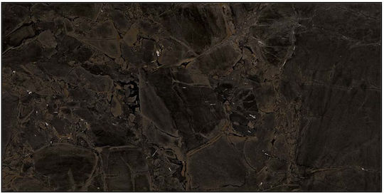 Placă Ceramică Room Inf Br6 Lp Infinity Brasil B' Rectificat Finisaj Lucios Neagră 60x120 Imola Ceramica