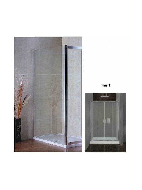 Aquarelle Panel Fix 70 Mat 67-69x185cm Πλαϊνό Σταθερό Πάνελ Καμπίνας Ντουζιέρας
