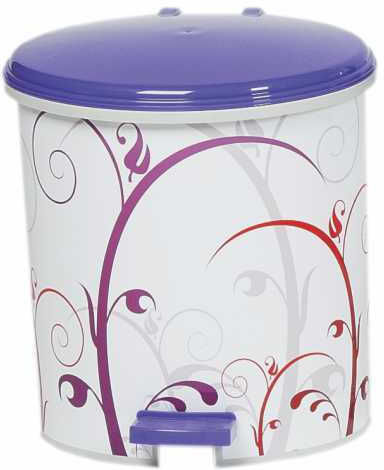 Pedală Pvc Decor Crenguțe 6l