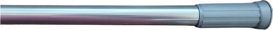Badezimmerstangen Import Hellas Gerade 110x200 Silber