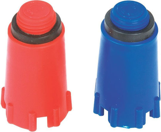 Testabdeckung für Wassernetz Kunststoff 1/2'' Rote