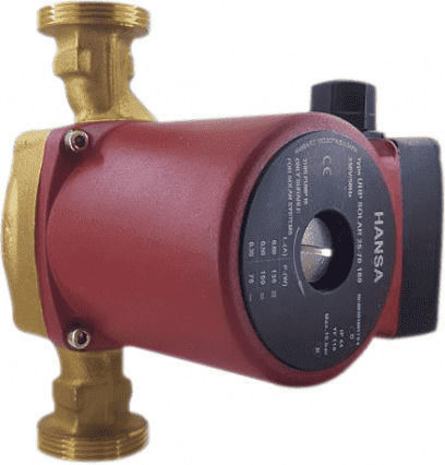 Circulator Pump Brass Hot Water Complete 2 Unions 1 1/4 Solar Hansa 32-7