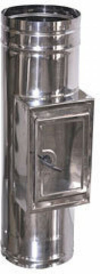 Țeavă de Șemineu Curățare Φ250 Inox Monopare
