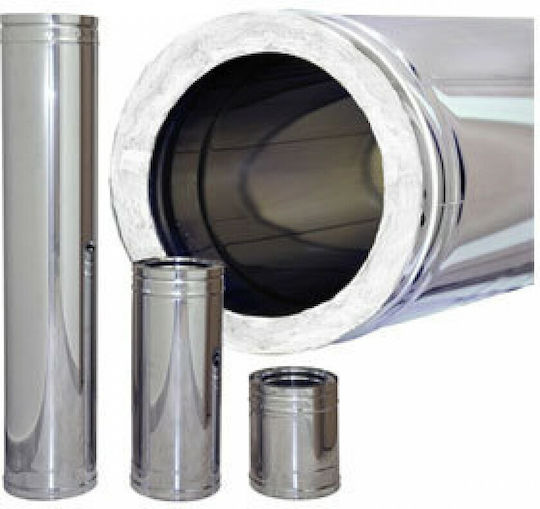 Chimney Pipe Chimney Tube Φ150-200 100cm 1 M Inox Double Wall Insulation