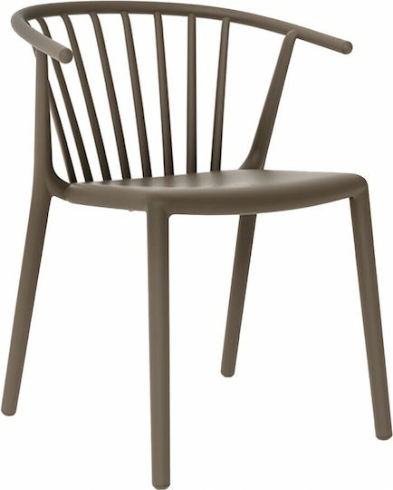 Woody Polyrattan Sessel Schokolade 59x56,5x74 67/45 Cm