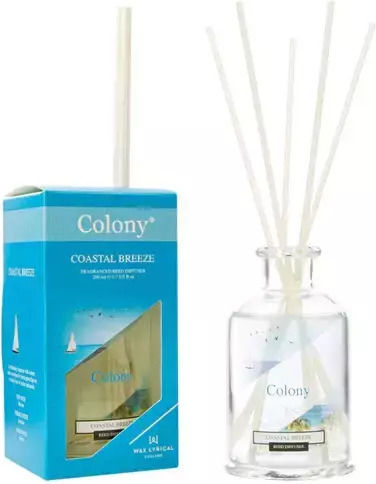 Wax Lyrical Colony Reed Diffusor Duft für Raum Coastal Breeze 100ml
