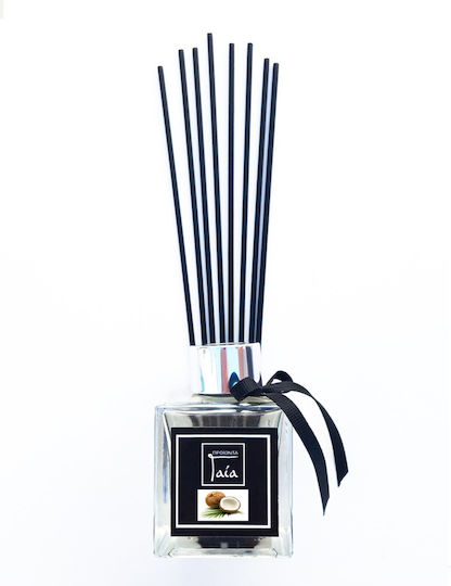 Gaea Produkte Raumdüfte Reel Diffusor Kokosnuss Insel Schwarze Sticks 100ml