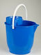 Mop Bucket with Wringer 13L Round Plastic