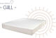 Mattress Zenius Chill Semi-Double 200x120cm