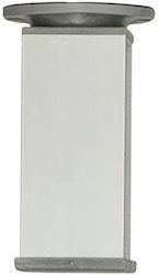 Möbelbein Aus Aluminium Matt 40x40mm Höhe 15cm