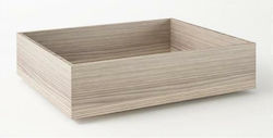 184884 Wooden Bed Drawer Melamine 90x80x23 Height Ash Gray