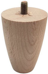 Jgs S.a B101-85 Picior de Mobilier Din Lemn Conic Înălțime 8,5cm Jgs S.a B101-85 Picior de Mobilier Din Lemn Conic Înălțime 8,5cm